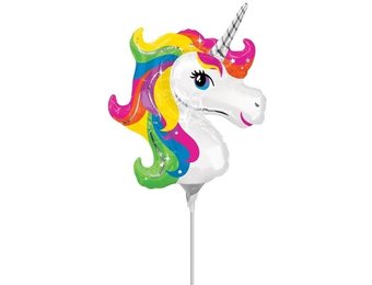 MICROFOIL - Unicorn Head RAINBOW - 14 inch - Anagram