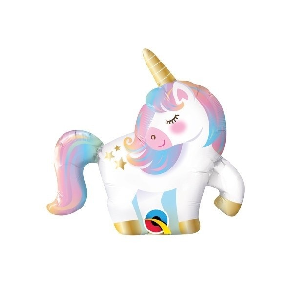 MICROFOIL - Unicorn Pink & Blue - Q14" leeg