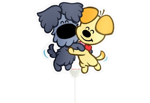 MICROFOIL - Woezel en Pip - zelfsluitend