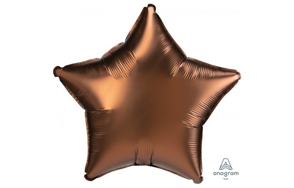 Star - Satin Luxe Cocoa - 18 inch - Anagram