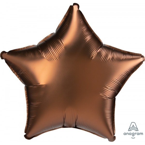 Star - Satin Luxe Cocoa - 18 inch - Anagram