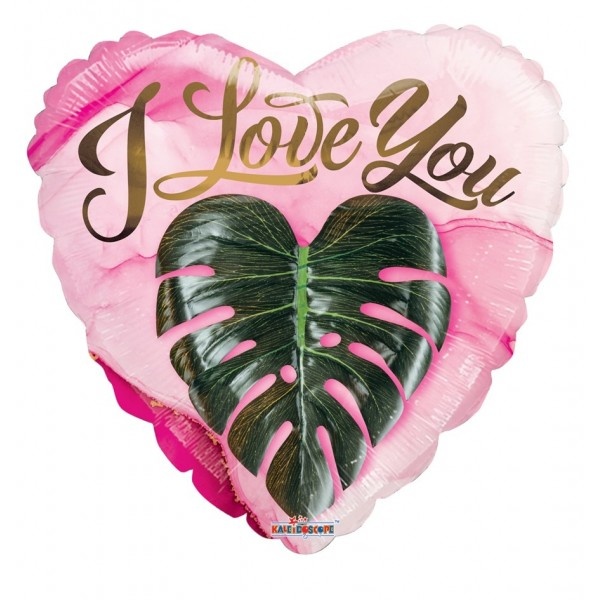 ECO - Love You Heart Leaf - K18"