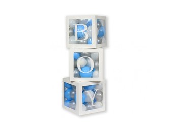 SALE > Balloon Box - BOY - leeg geleverd