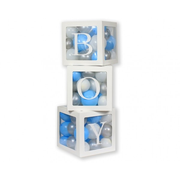 SALE > Balloon Box - BOY - leeg geleverd