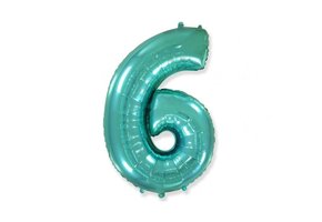 SALE > Cijfer Tiffany 6 - Flex - 85cm