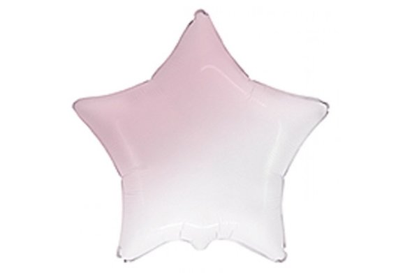Star - Ombre Pastel Pink - 18 inch - Flex - 5 stuks
