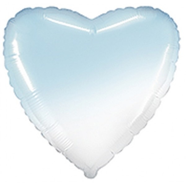 Heart - Ombre Pastel Blue FX32"/81cm