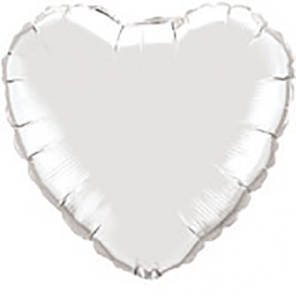 Heart - Silver FX32"/82cm