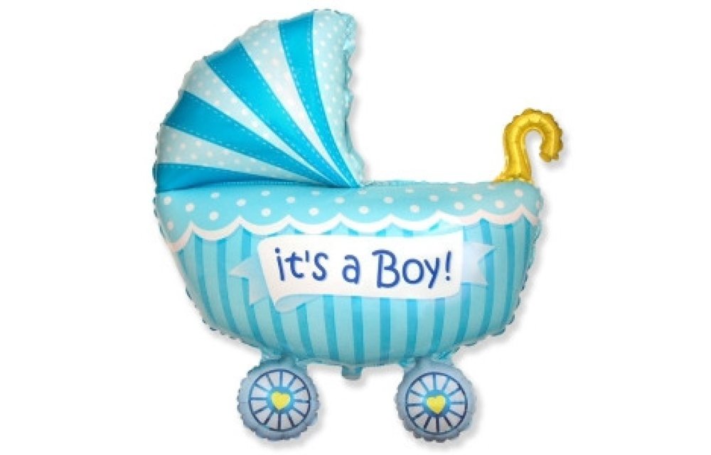Baby Buggy Boy - Bright Blue - 24 inch - Flex
