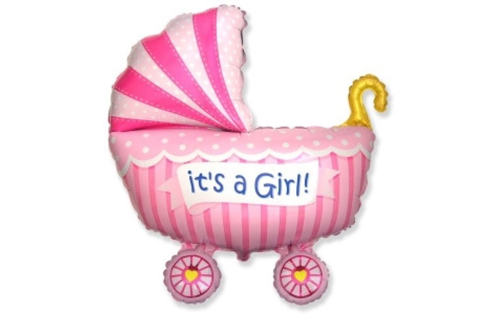 Baby Buggy Girl - Hot Pink - 24 inch - Flex