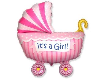 Baby Buggy Girl - Hot Pink FX 24"/61cm