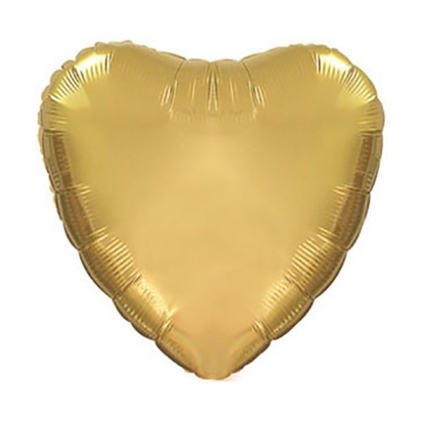 Heart - Gold FX18"/45cm - 5 pcs