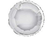 Round - Silver - 32 inch - Flex - 2 pcs
