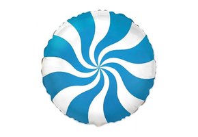 SALE > Candy Swirl Blauw - 18 Inch - Flex