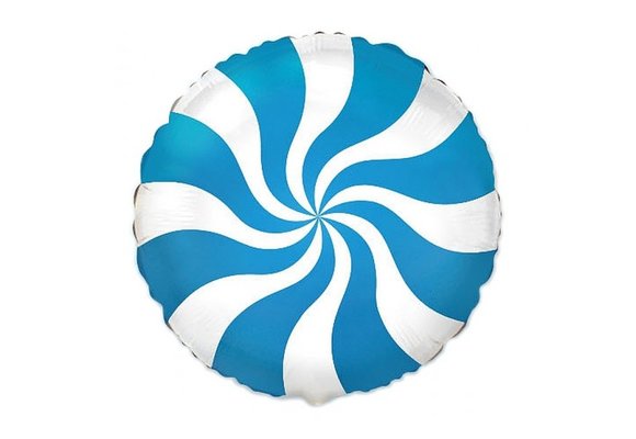 SALE > Candy Swirl Blauw - 18 Inch - Flex