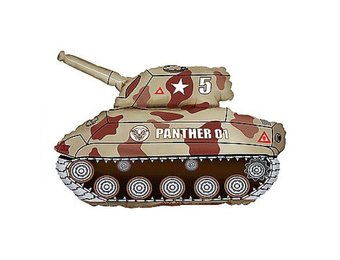 Legertank Bruin - FX48cm x 66cm