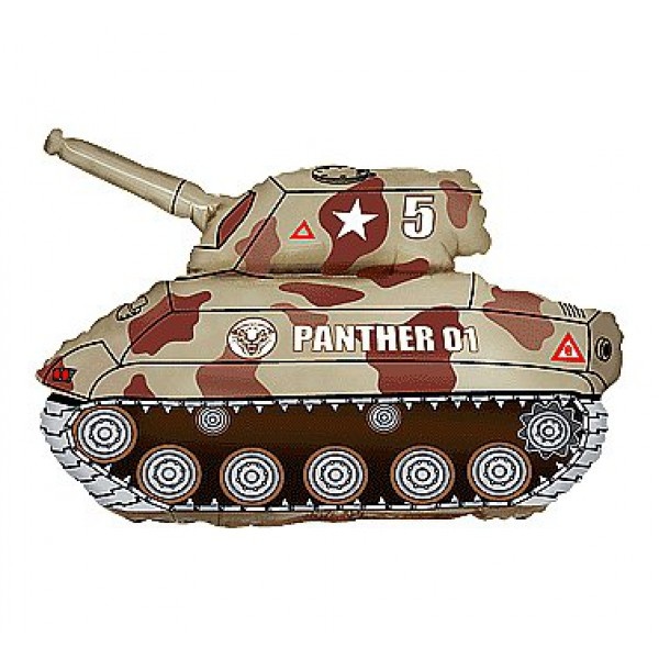 Legertank Bruin - FX48cm x 66cm