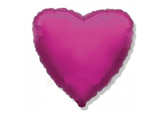 Heart - Fuchsia - 18 inch - Flex - 5 stuks