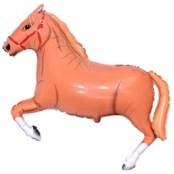 Paard/Horse - Licht Bruin - 24 inch - Flex