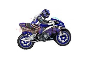 Motor Blauw - 24 inch - Grabo