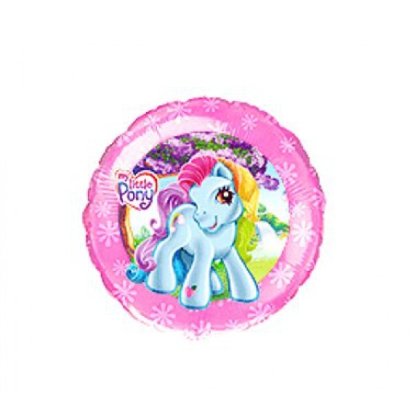 My Little Pony Foil Pink Round - 18 inch - Flex