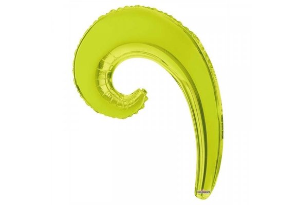 SALE > Curly Wave - Lime Green - K14" - leeg - 5 stuks