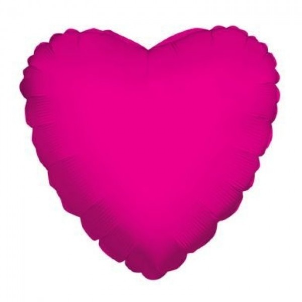 Heart - Fuchsia K18"/45cm - VP