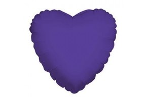 Heart - Purple Violet - 18 inch - Kaleidoscope