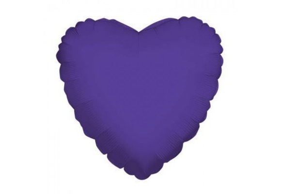 Heart - Purple Violet - K18"/45cm VP