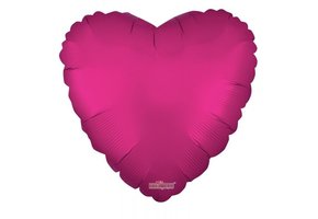 Heart - Matte Fuchsia - K18"/45cm VP