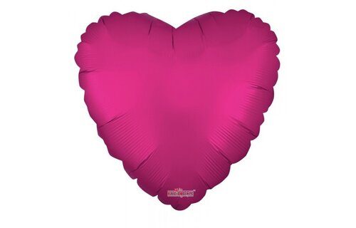 Heart - Matte Fuchsia - K18"/45cm VP