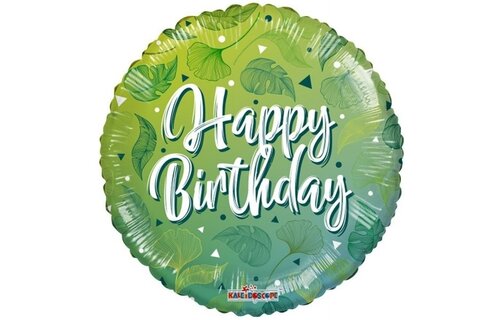 ECO - Birthday Green Motifs - K18"