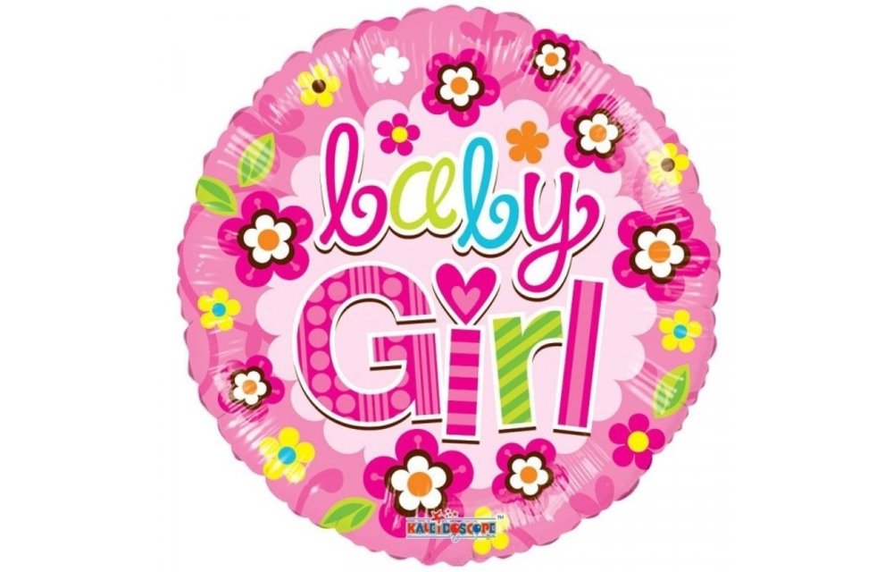 Baby Girl Flowers - K18"