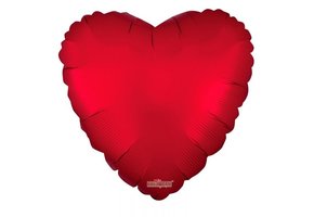 Heart - Matte Red - K18"/45cm - VP