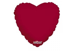 Heart - Donker Rood - 18 inch - Kaleidoscope