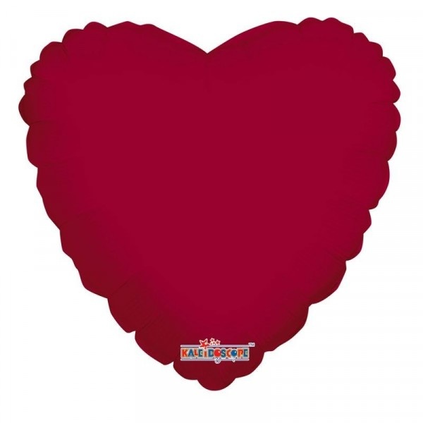 Heart - Donker Rood K18"/45cm - VP