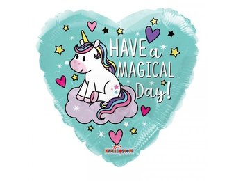 SALE > Unicorn - Have a Magical Day - Aqua - K18"