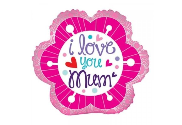 I Love You Mum Flower - K18"