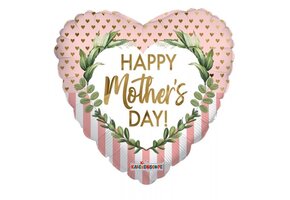 SALE > Heart - Happy Mother's Day Dots & Lines - K18"