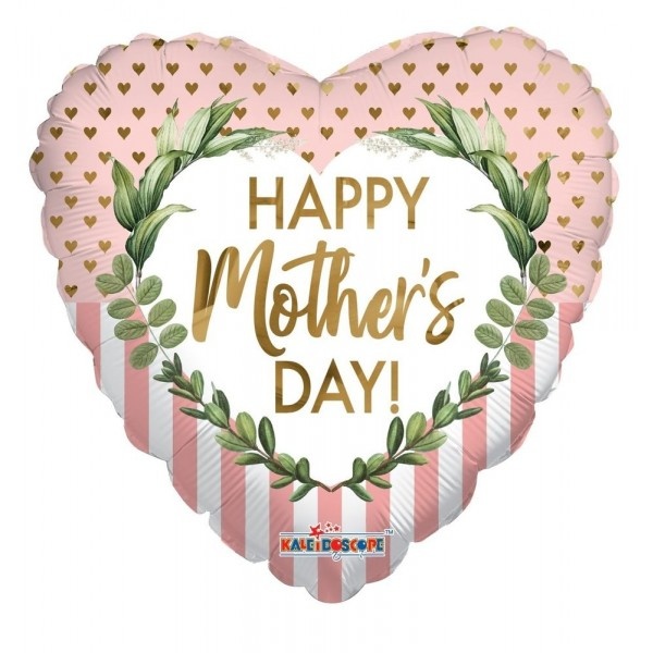 Heart Happy Mother's Day Dots & Lines - K18"