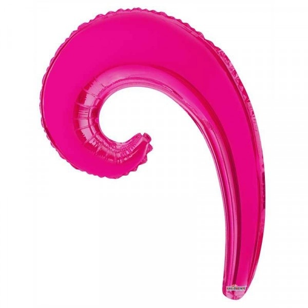 Curly Wave - Magenta - K14" - leeg - 5 stuks