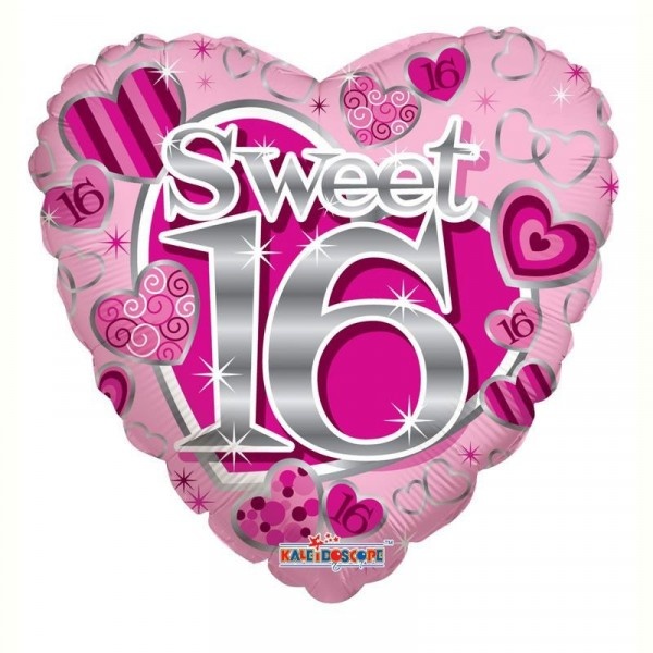 Heart Sweet 16 - Pink - K18"