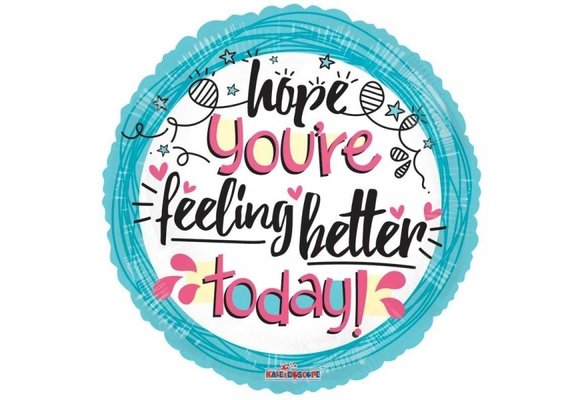 Hope You're Feeling Better Today - 18 inch - Kaleidoscope