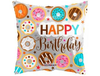 Pillow - Birthday Donuts - K18"