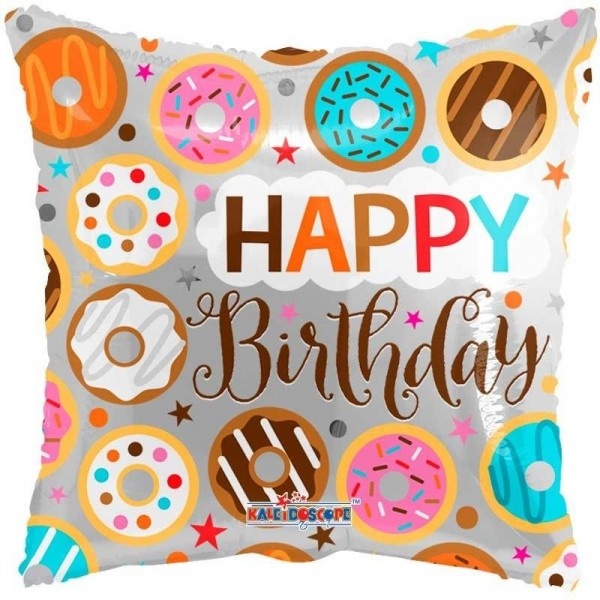 Pillow - Birthday Donuts - K18"
