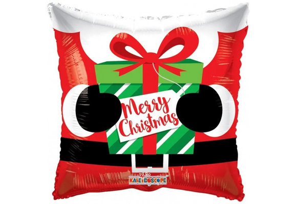 Pillow - Santas Present - 18 inch - Kaleidoscope