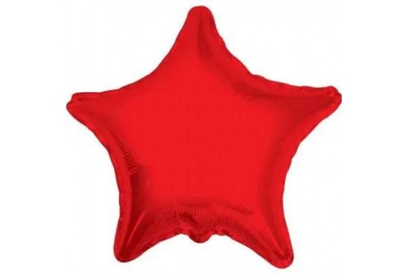 Star - Red - K18"/45cm - VP