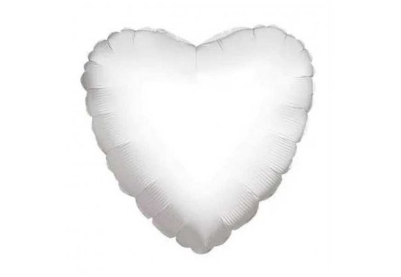 Heart - White - 18 inch - Kaleidoscope.