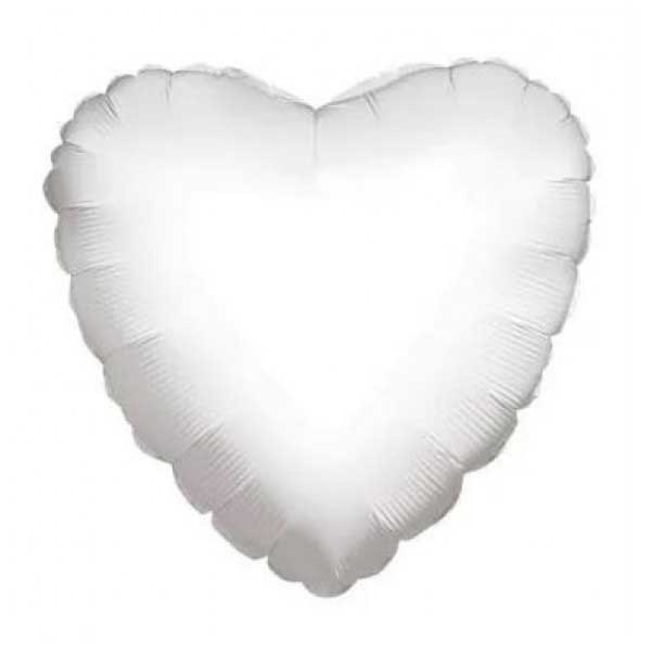Heart - White K18"/45cm - VP