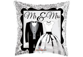 SALE > Pillow - Mr and Mrs - K18"